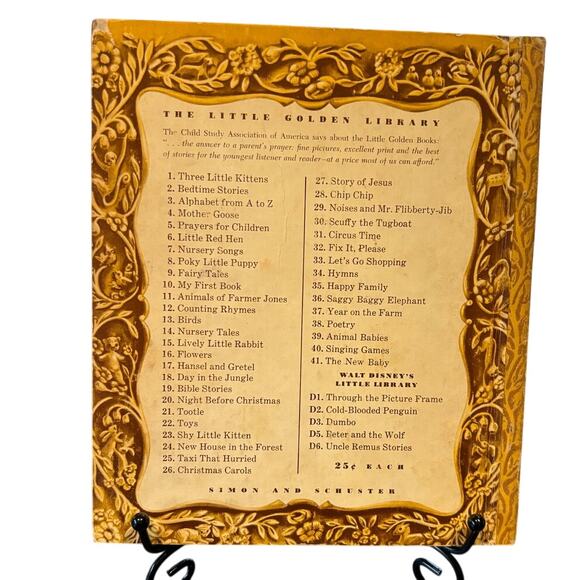 VTG First Ed. 1946 Scuffy the Tugboat, Little Golden Book, 2nd Printing, HC - Picture 2 of 5